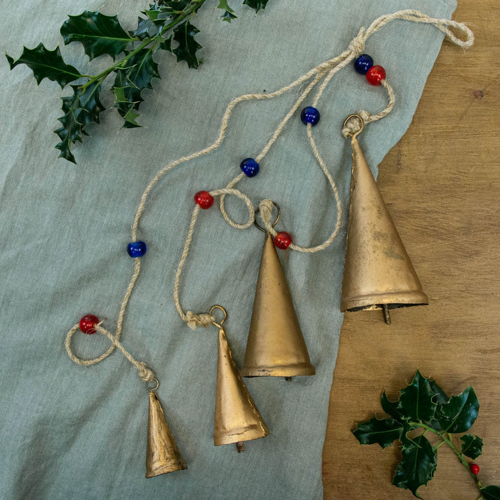 Conical Bells on Rope-Siesta Crafts