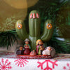 Cactus Nativity Ceramic-Siesta Crafts