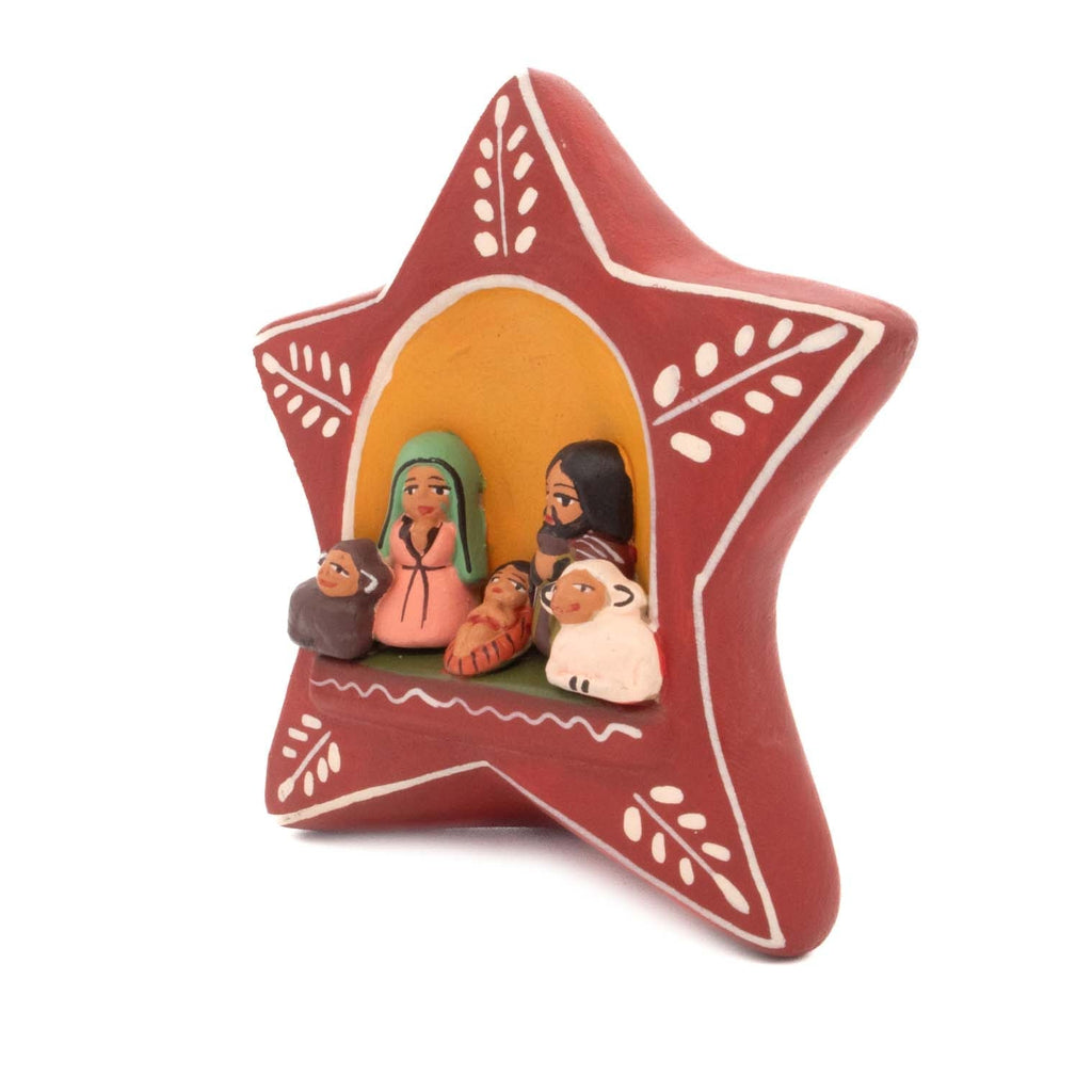 Star Nativity Ceramic-Siesta Crafts