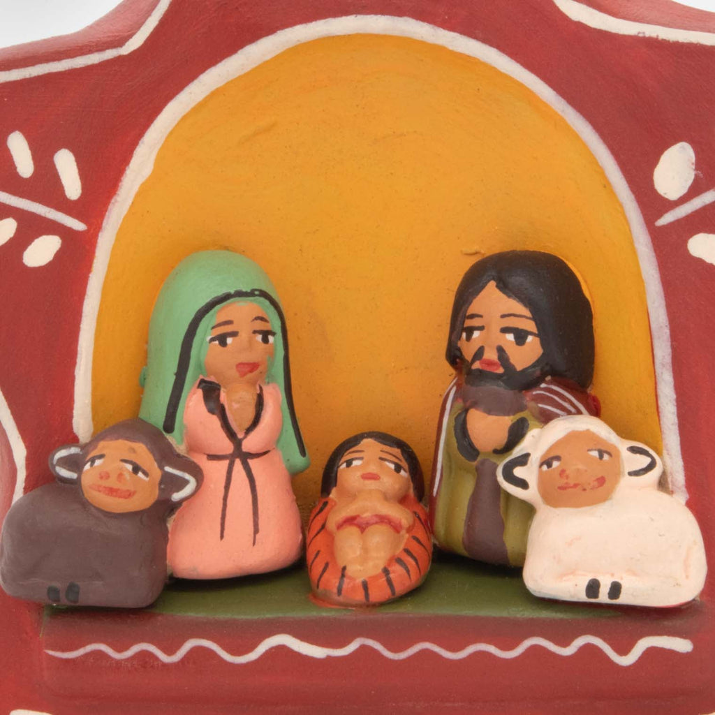 Star Nativity Ceramic-Siesta Crafts