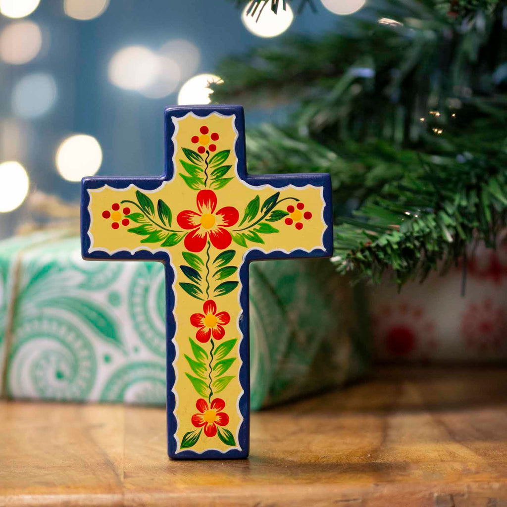 Ceramic Cross-Siesta Crafts