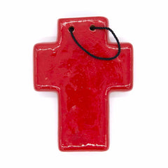 Mexican Painted Bird Block Cross-Siesta Crafts