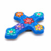 Mexican Painted Magnet Cross-Siesta Crafts