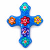 Mexican Painted Magnet Cross-Siesta Crafts