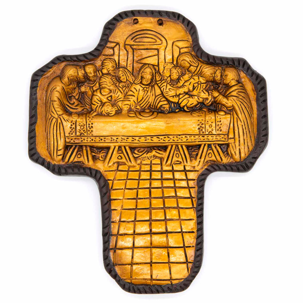 Last Supper Cross - Large-Siesta Crafts