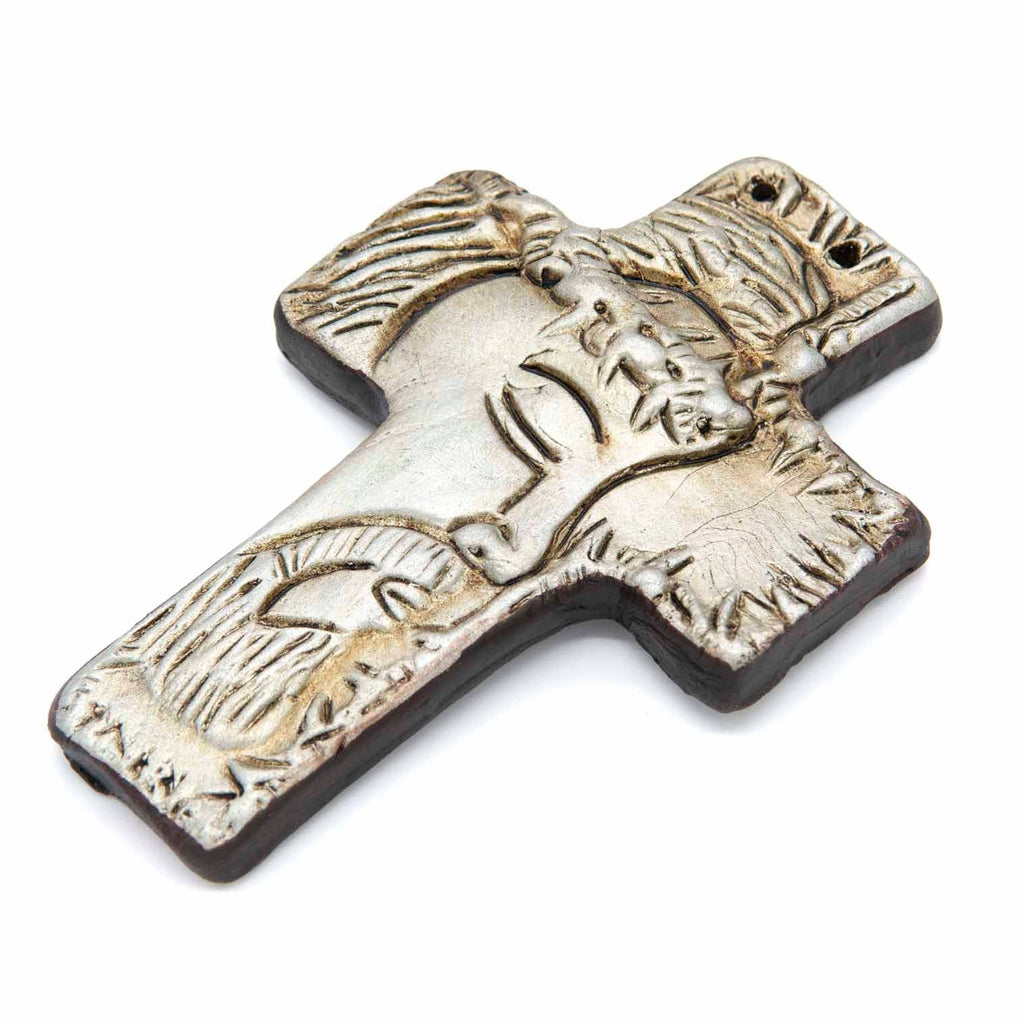 Jesus Face Cross Small-Siesta Crafts