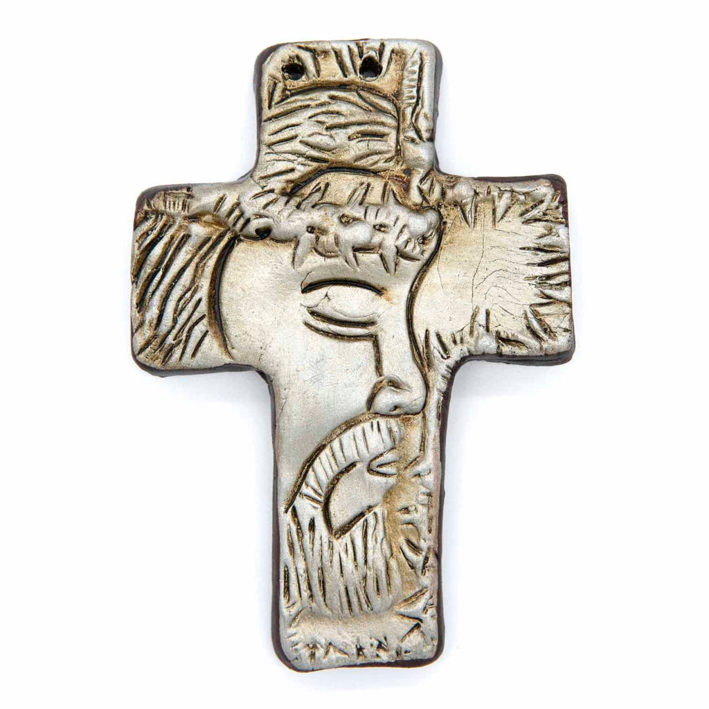 Jesus Face Cross Small-Siesta Crafts