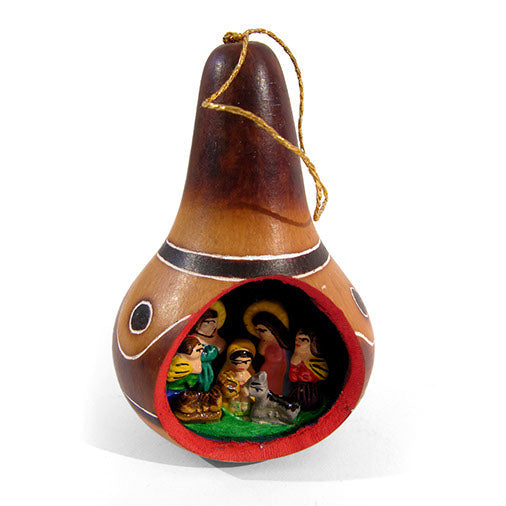 Nativity in Gourd-Siesta Crafts