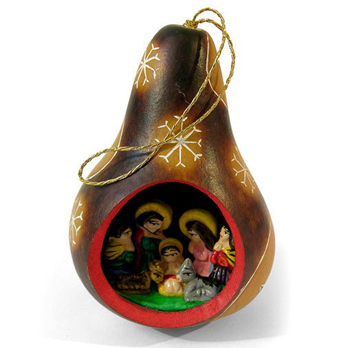 Nativity in Gourd-Siesta Crafts