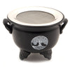 Iron Cauldron With Steel Mesh-Siesta Crafts