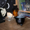 Iron Cauldron With Steel Mesh-Siesta Crafts