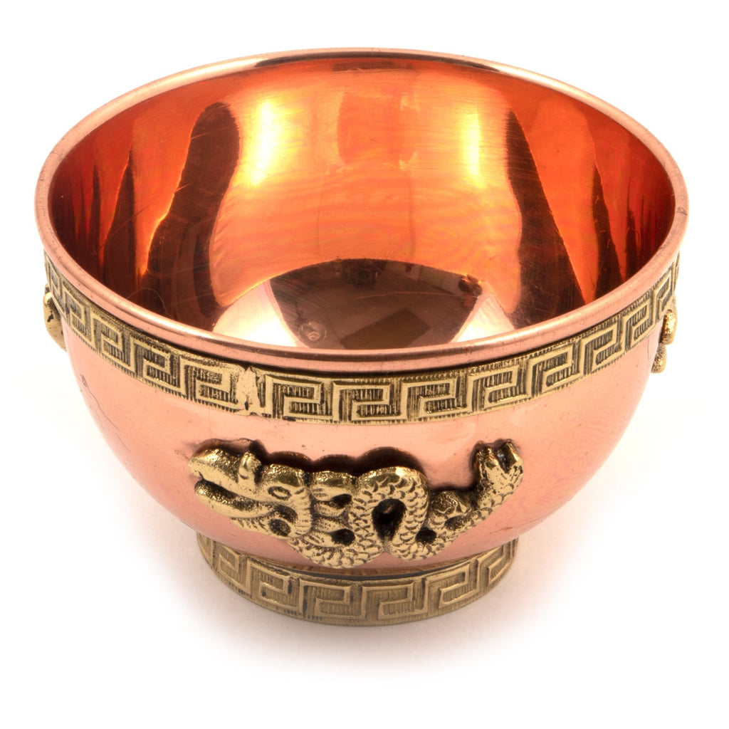 Engraved Copper Bowl-Siesta Crafts