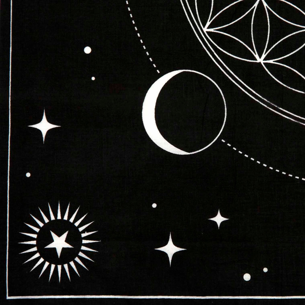 Moon Phase Altar Cloth-Siesta Crafts