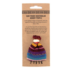 Guatemalan Worry People in Bag-Siesta Crafts