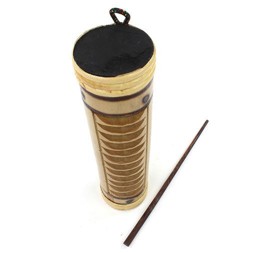 Bamboo Guiro and Shaker-Siesta Crafts