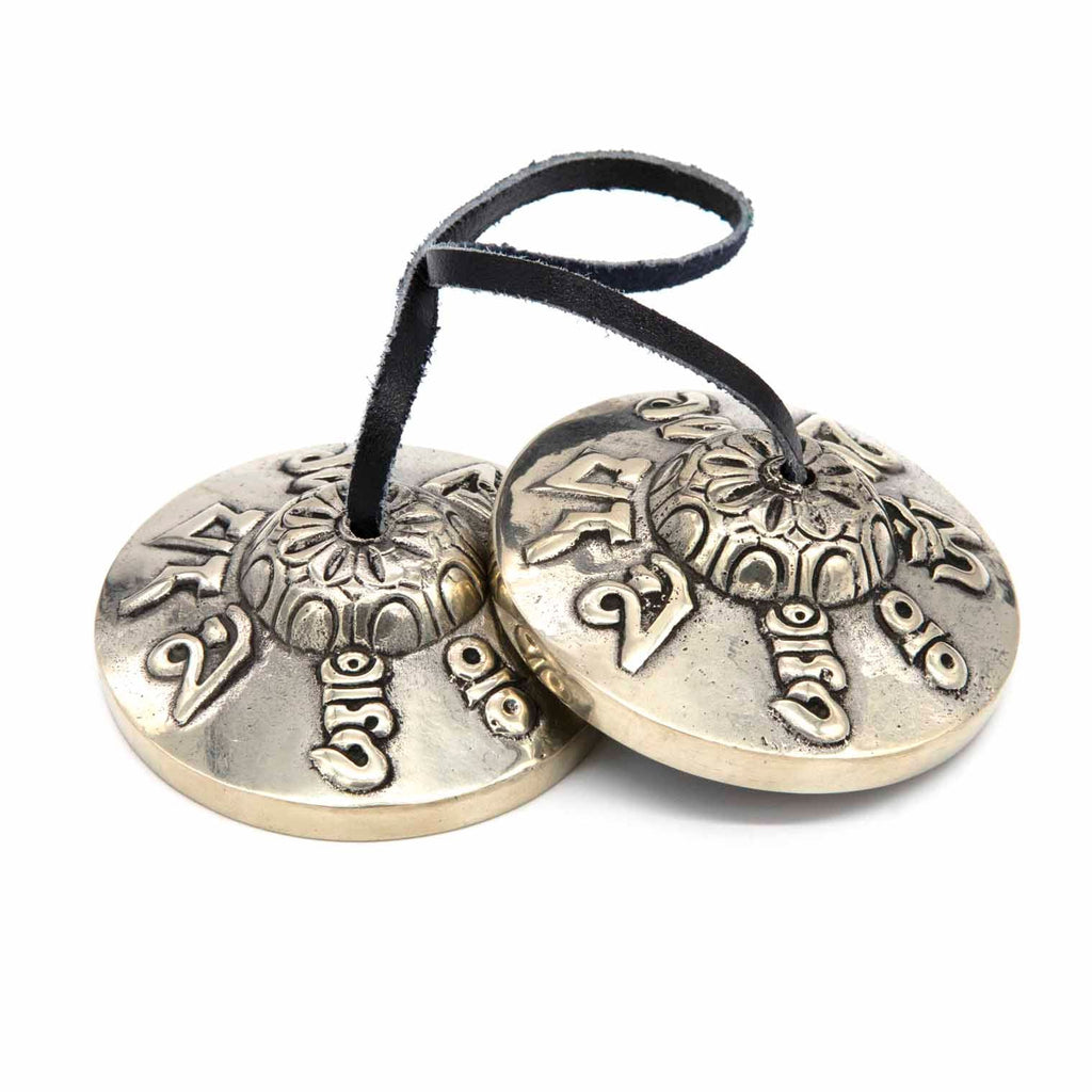 Large Om Mani Tingsha-Siesta Crafts