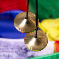 Mini Plain Tingsha-Siesta Crafts