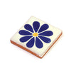 Small Ceramic Flower Tile-Siesta Crafts
