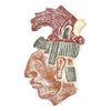 Ceramic Palenque Face Mask-Siesta Crafts