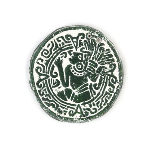 Round Mayan Pendant-Siesta Crafts
