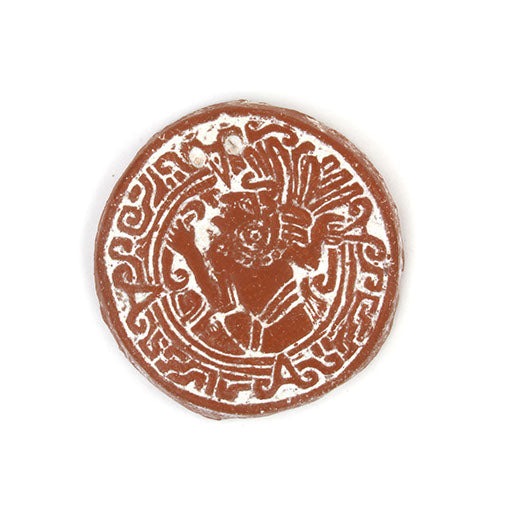 Round Mayan Pendant-Siesta Crafts
