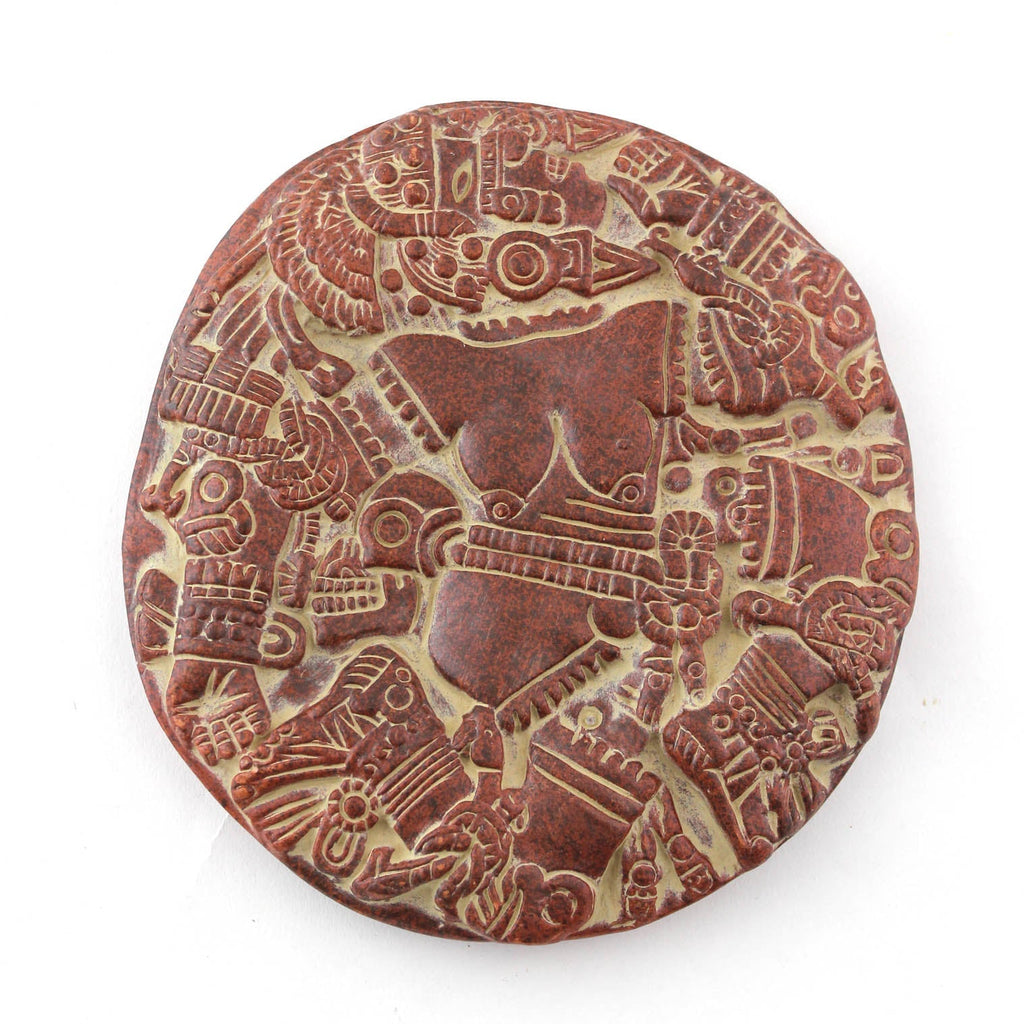 Small Aztec Moon Goddess Plaque-Siesta Crafts
