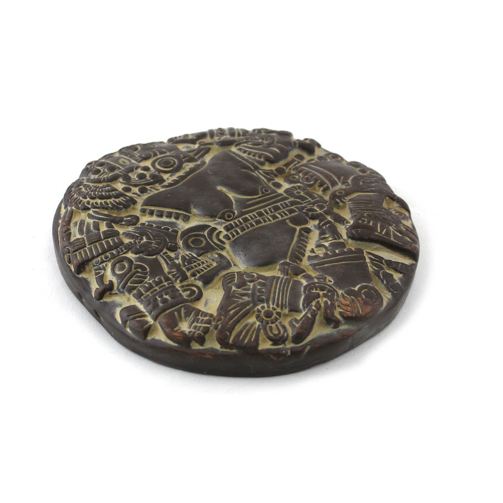 Small Aztec Moon Goddess Plaque-Siesta Crafts