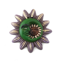 Small Sun and Moon Plaque-Siesta Crafts