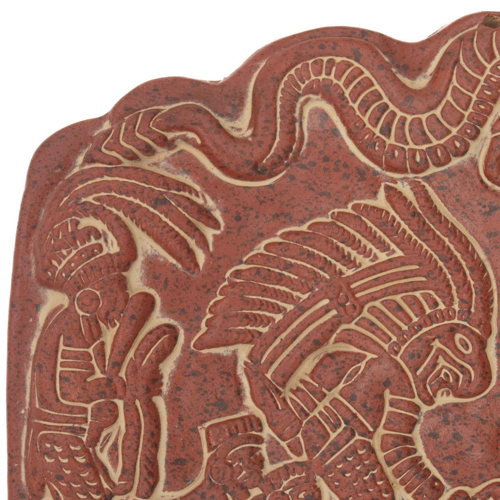 Mayan Sacrificial Scene Plaque-Siesta Crafts