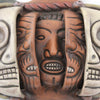 Large Triple Death Mask-Siesta Crafts