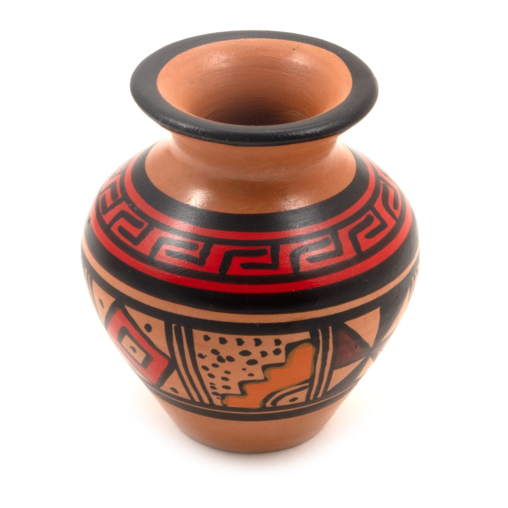 Pisac Pottery Vase-Siesta Crafts