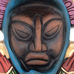 Colourful Eagle Warrior Mask-Siesta Crafts