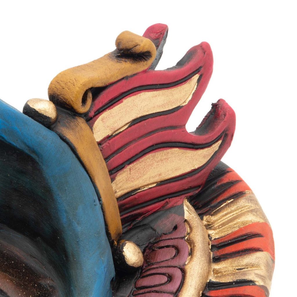 Colourful Eagle Warrior Mask-Siesta Crafts