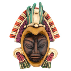 Colourful Eagle Warrior Mask-Siesta Crafts