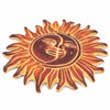 Sun and Moon Ceramic Plaque-Siesta Crafts