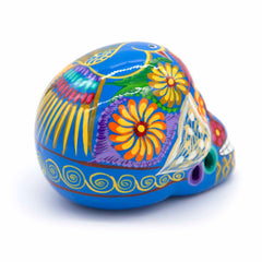 Mexican Painted Skull Medium-Siesta Crafts