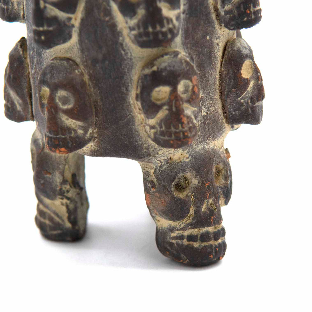 Tzompantli Skull Pot-Siesta Crafts