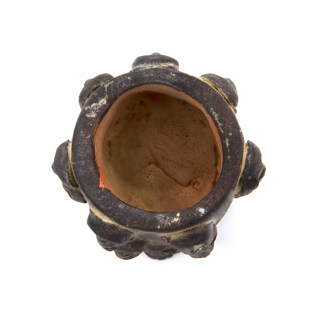 Tzompantli Skull Pot-Siesta Crafts