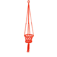 Bright Macrame Plant Hanger-Siesta Crafts