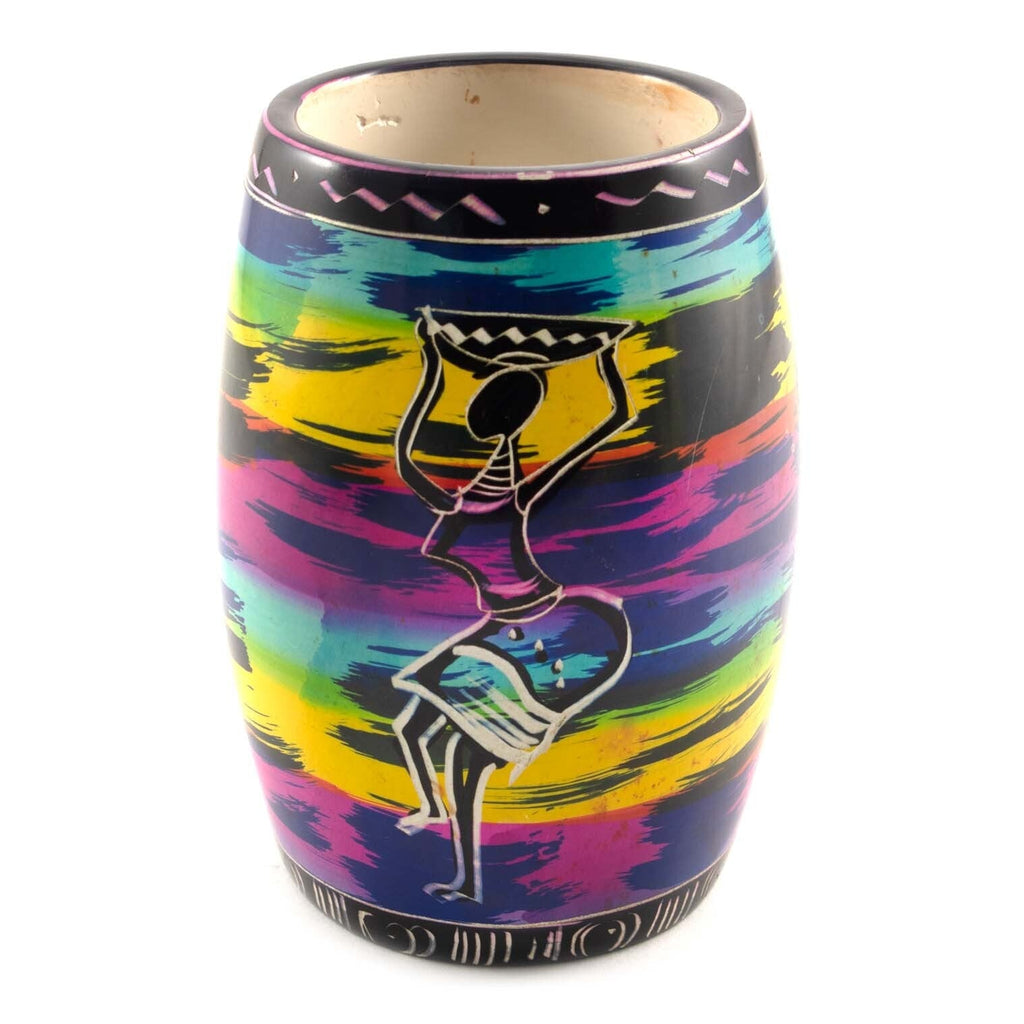 Soapstone Vase - Multi-Siesta Crafts