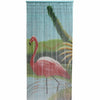 Bamboo Bead Curtain - Flamingo-Siesta Crafts