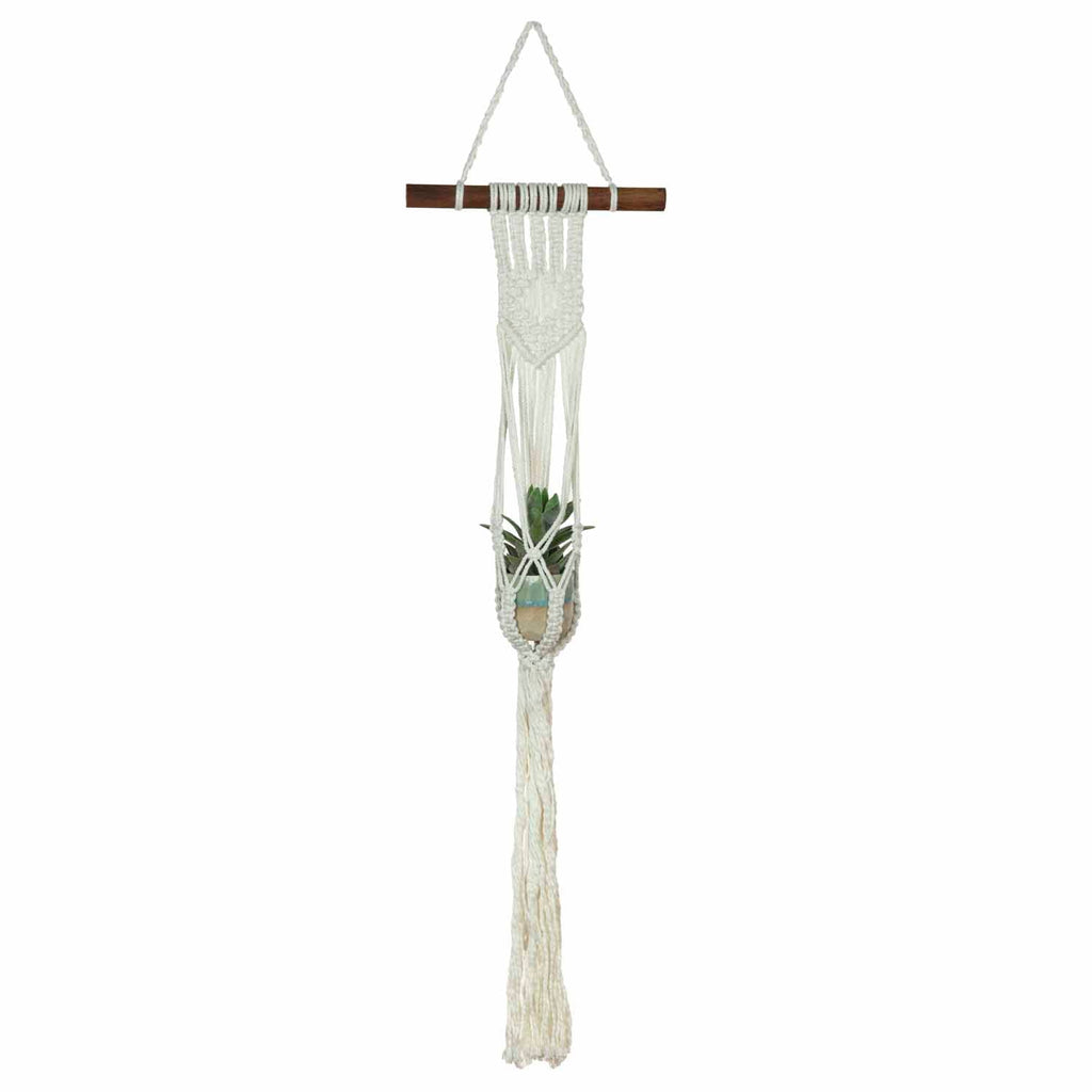 Wall Macrame Plant Hanger-Siesta Crafts