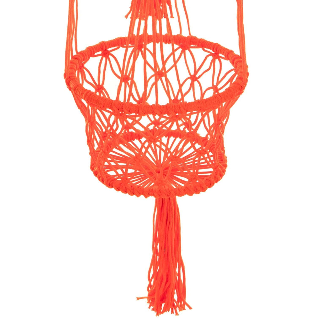 Bright Double Macrame Plant Hanger-Siesta Crafts