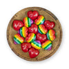 Soapstone Rainbow Love Heart-Siesta Crafts