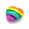Soapstone Rainbow Love Heart-Siesta Crafts