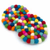 Felt Bobble Coaster-Siesta Crafts