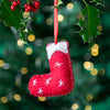 Stocking Felt Christmas Decoration-Siesta Crafts