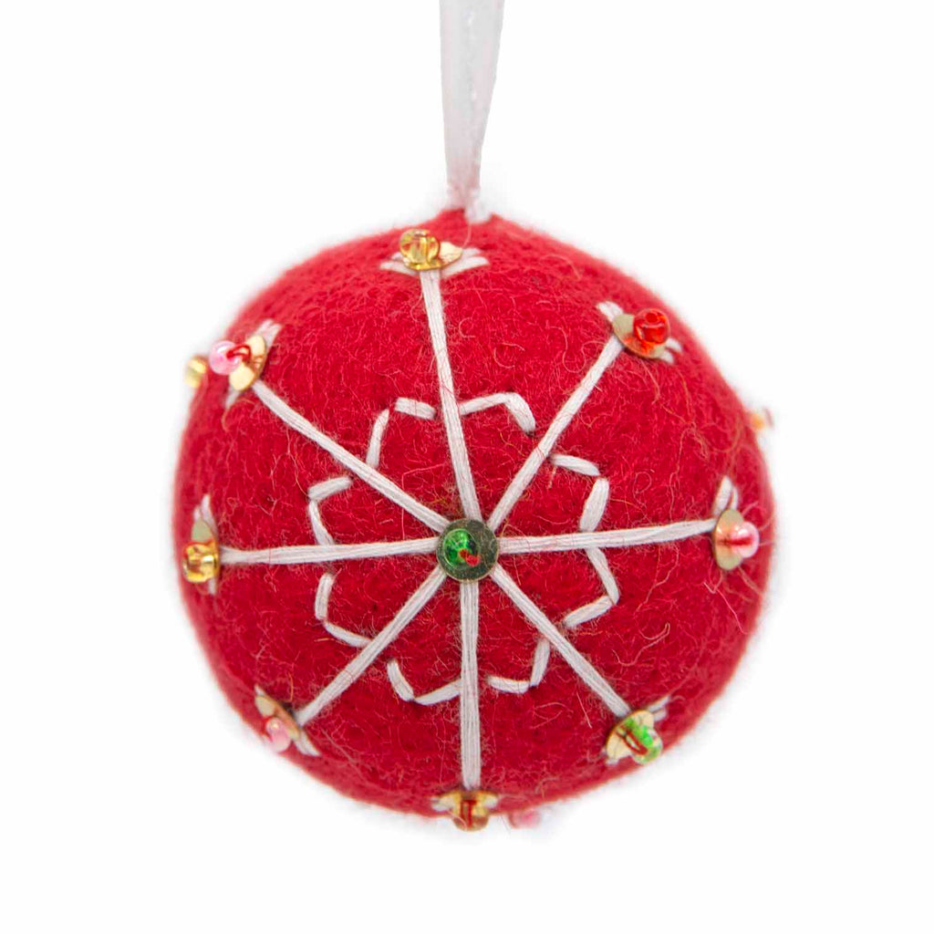 Bauble Felt Christmas Decoration-Siesta Crafts