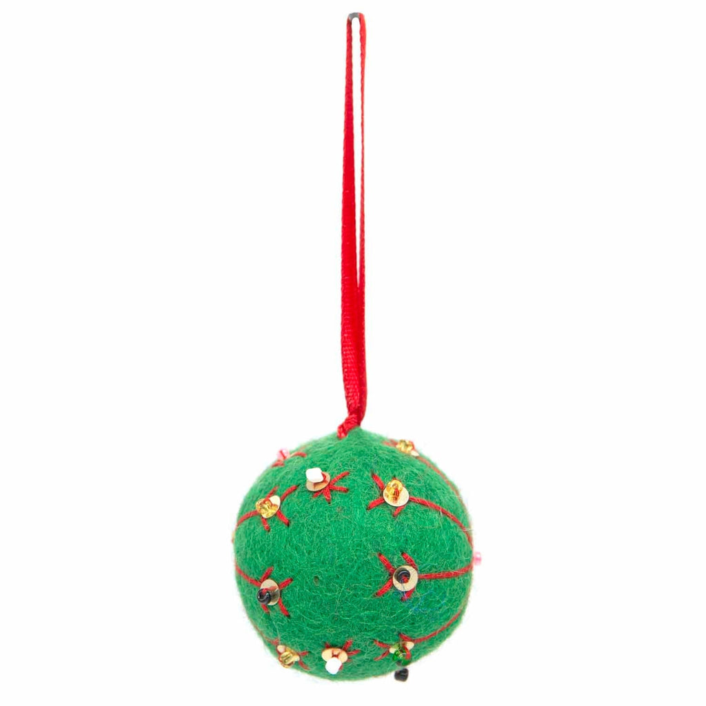 Bauble Felt Christmas Decoration-Siesta Crafts