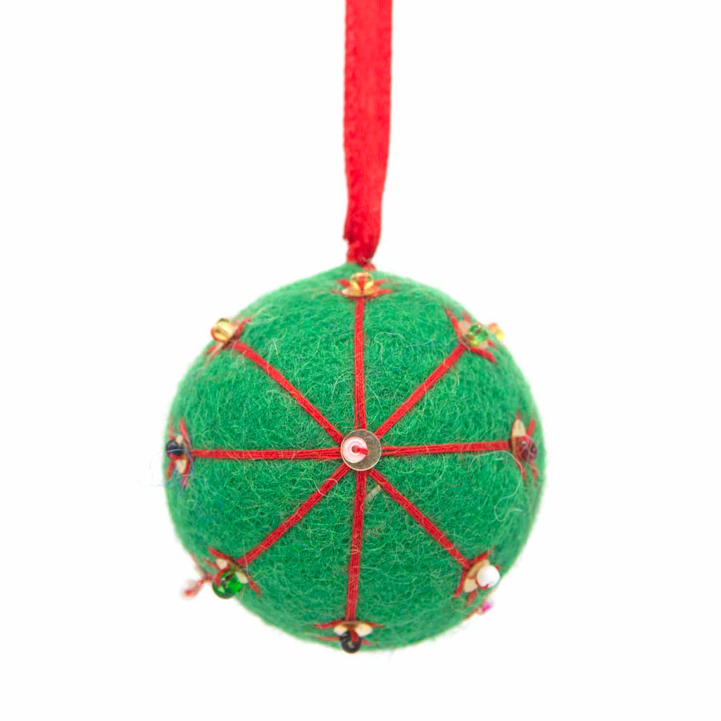 Bauble Felt Christmas Decoration-Siesta Crafts